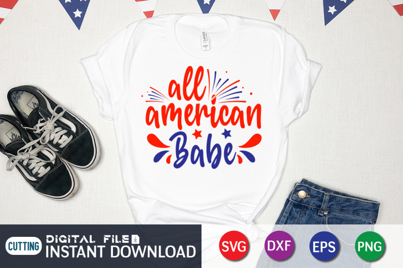 all-american-babe-svg