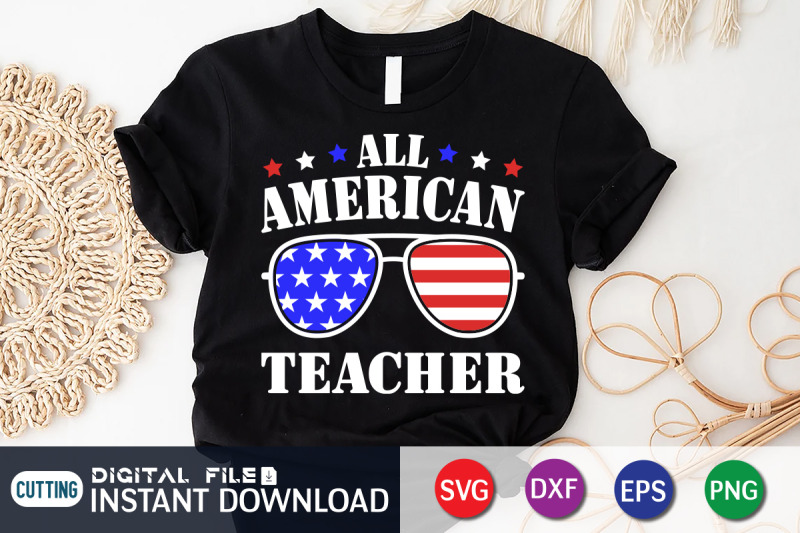 all-american-teacher-svg