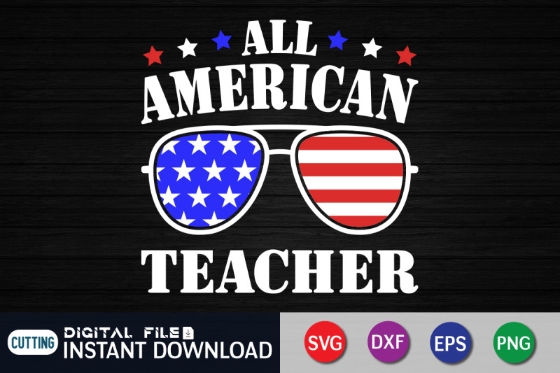 all-american-teacher-svg