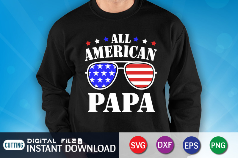 all-american-papa-svg