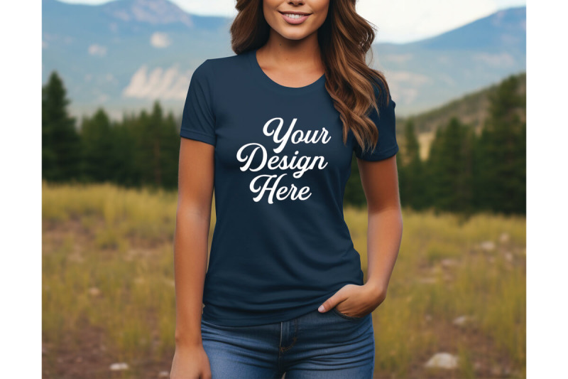 bella-canvas-3001-t-shirt-mockups-bella-canvas-girl-mockups-digital