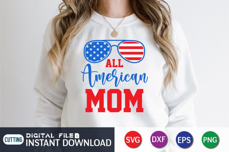 all-american-mom-svg