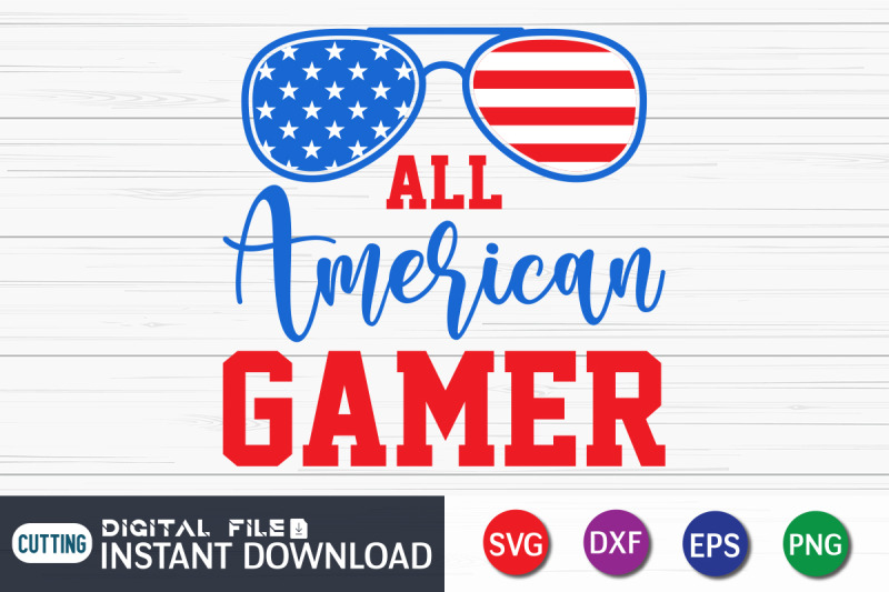 all-american-gamer-svg