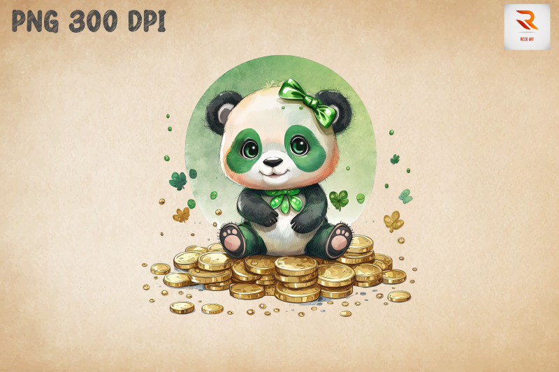 panda-amp-gold-coins-st-patrick-039-s-day