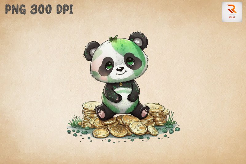 panda-amp-gold-coins-st-patrick-039-s-day-2