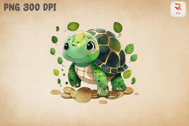 turtle-amp-gold-coins-st-patrick-039-s-day