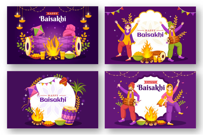 17-happy-baisakhi-illustration