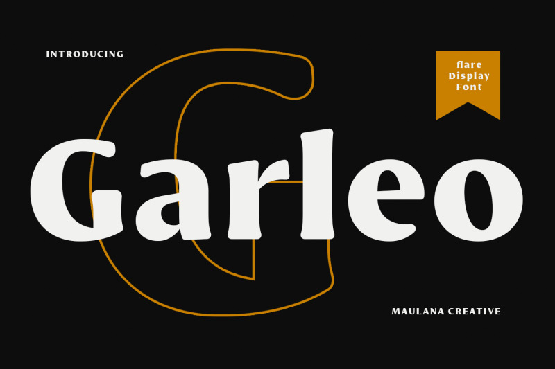 garleo-flare-display-serif-font