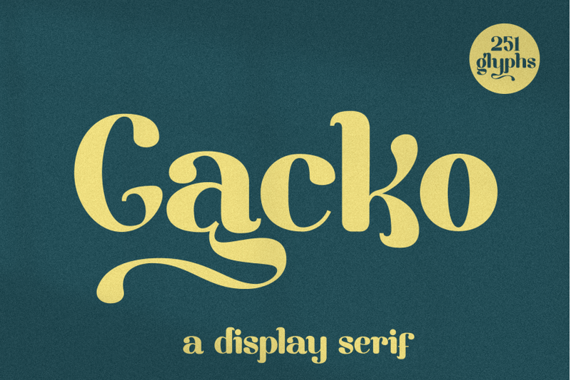 gacko-display-serif-font