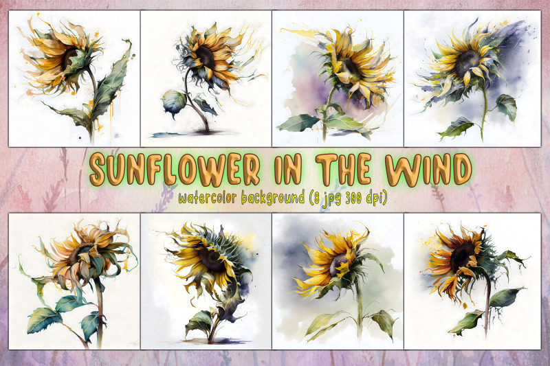 sunflower-in-the-wind-background