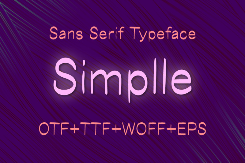 simplle-sans-serif-font