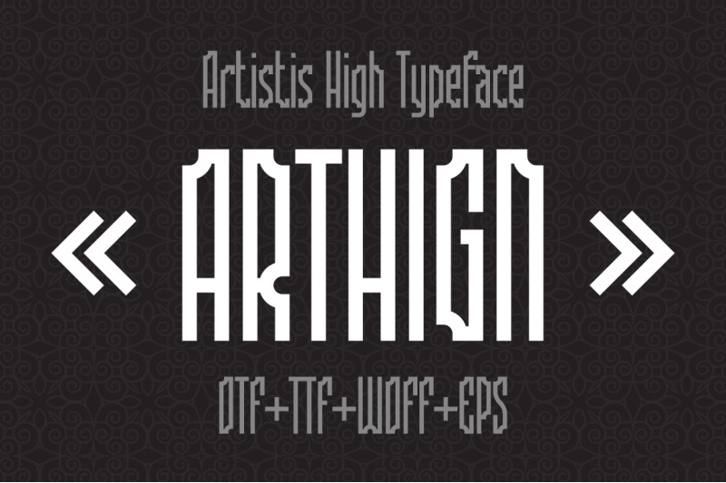 arthign-display-font