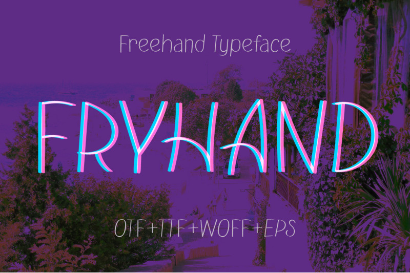 fryhand-sans-serif-font