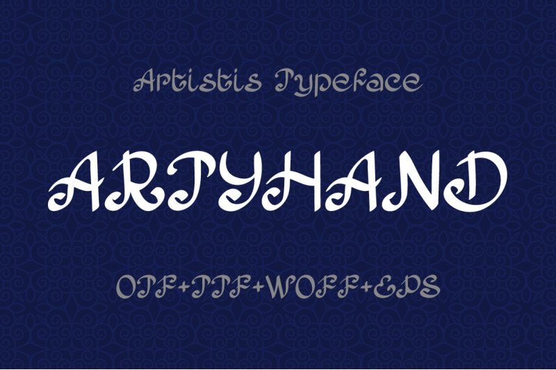 artyhand-calligraphy-font