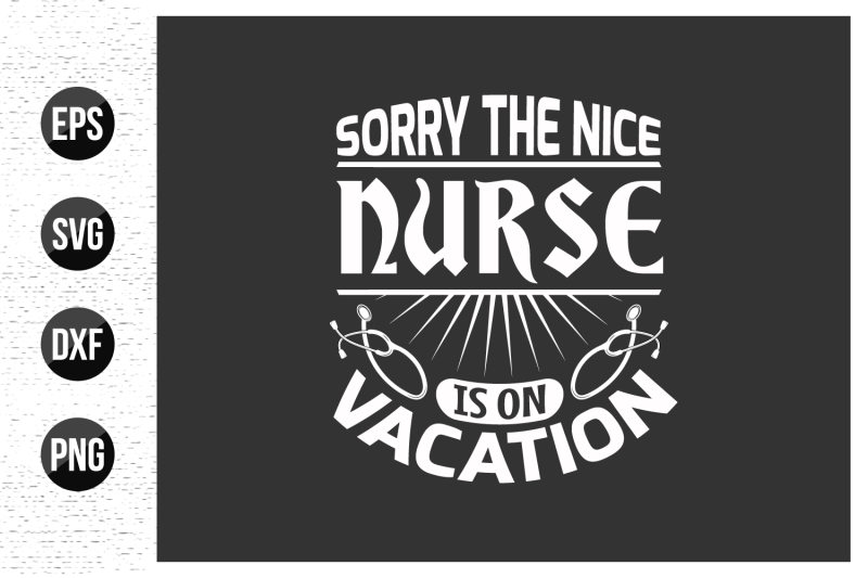 nurse-typographic-slogan-design-vector