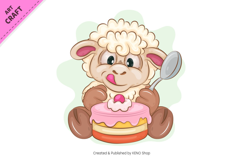 cartoon-sheep-and-cake-clipart