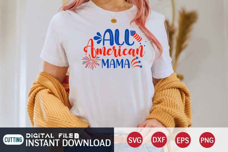 all-american-mama-svg