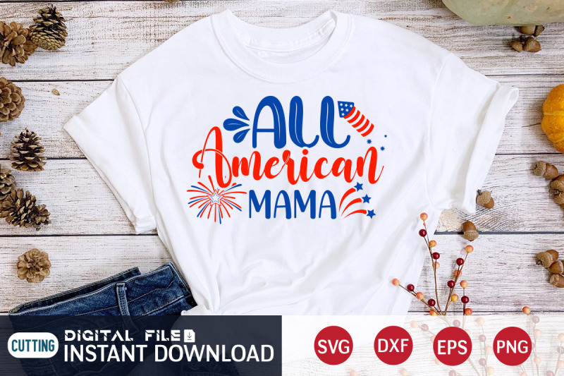 all-american-mama-svg