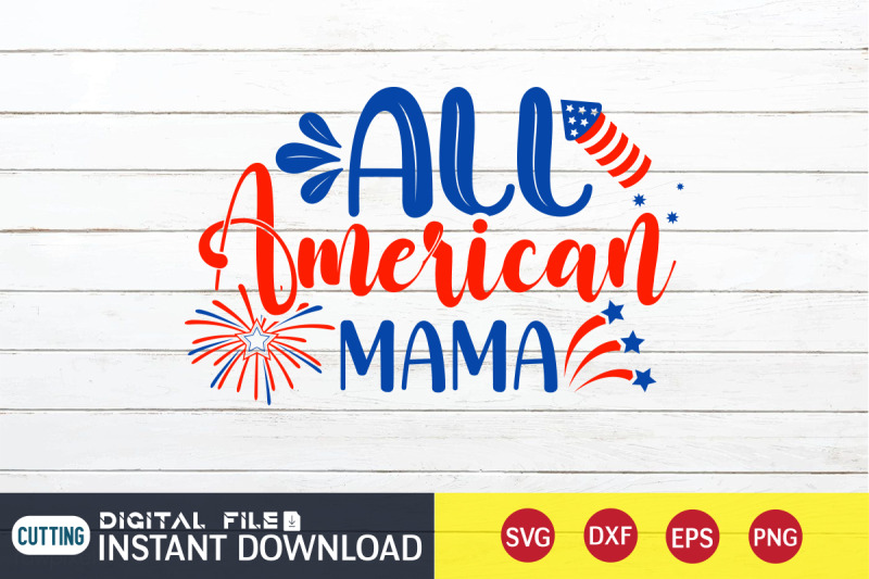 all-american-mama-svg