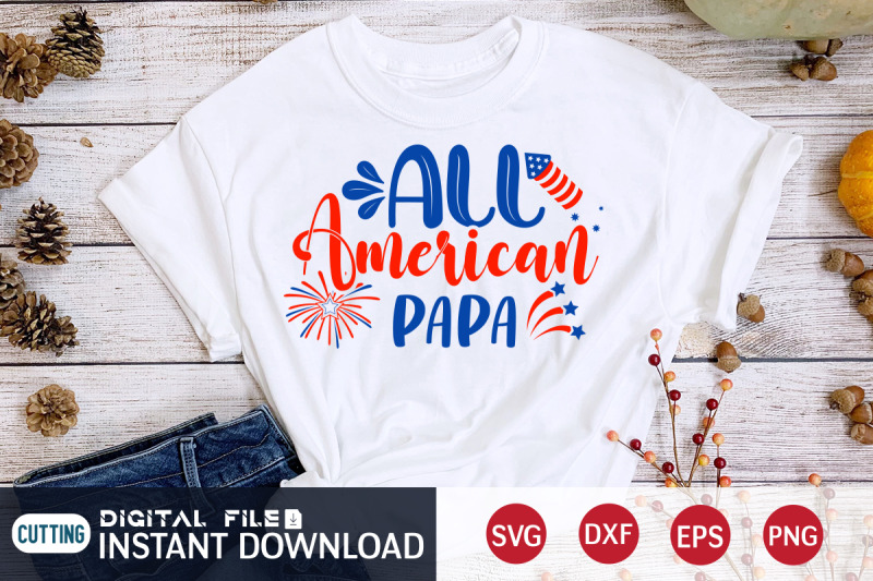 all-american-papa-svg