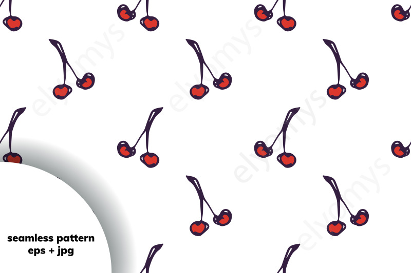 cherries-pattern