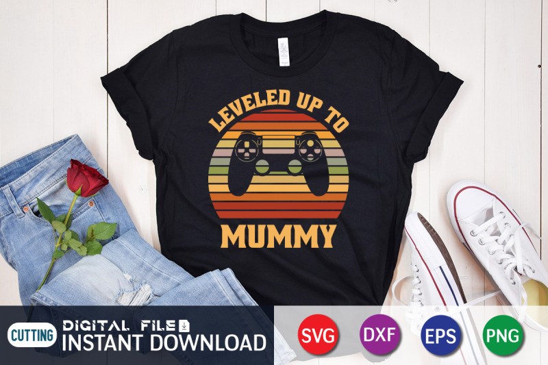 leveled-up-to-mummy-svg