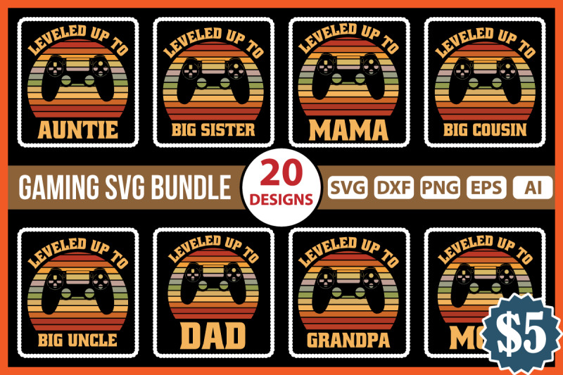 gaming-svg-bundle