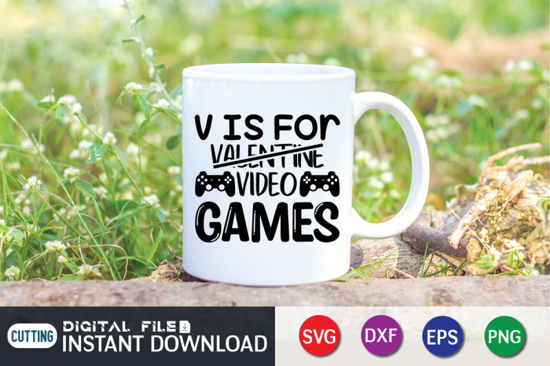 v-is-for-valentine-video-games-svg