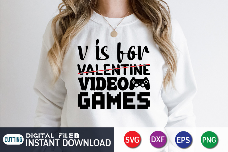 v-is-for-valentine-video-games-svg