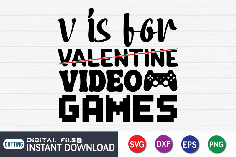 v-is-for-valentine-video-games-svg