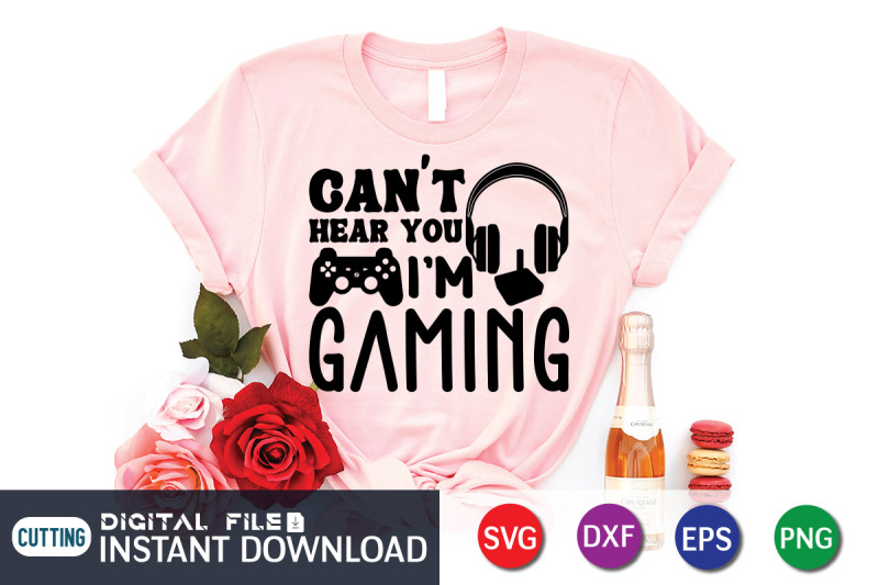 can-039-t-hear-you-i-039-m-gaming-svg