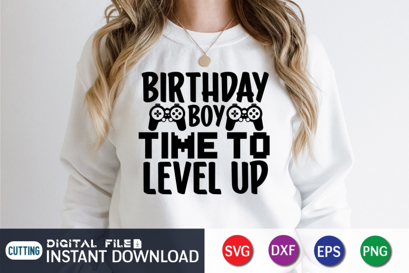 birthday-boy-time-to-level-up-svg