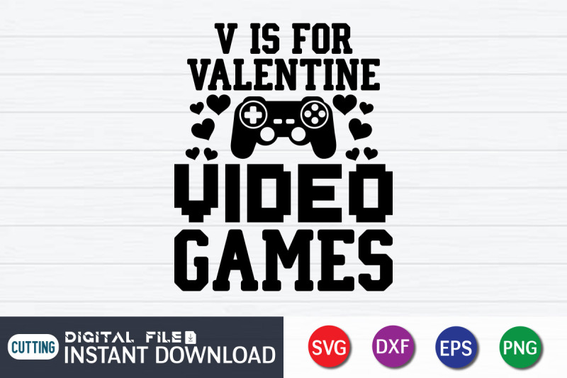 v-is-for-valentine-video-games-svg