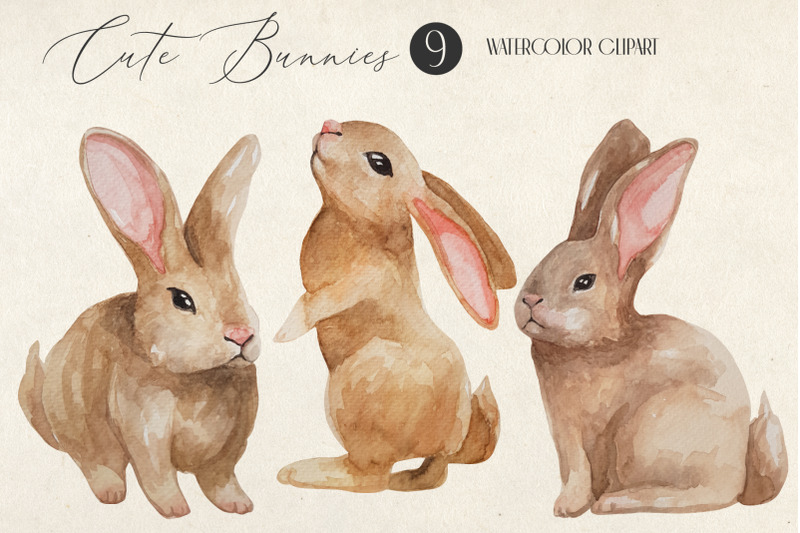 cute-bunnies-watercolor-clipart