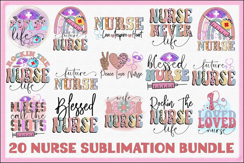 nurse-sublimation-bundle