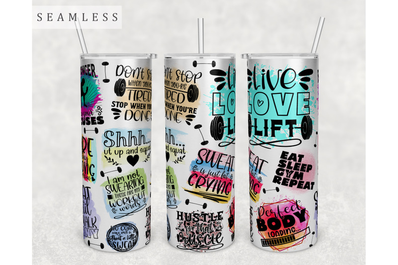 workout-quotes-tumbler-wrap-20-oz-skinny-tumbler-gym-quotes-design