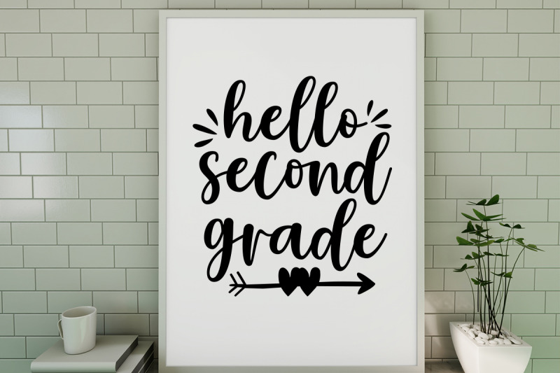 hello-second-grade-svg