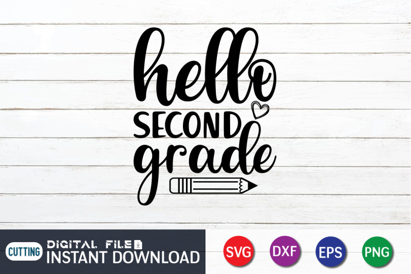 hello-second-grade-svg