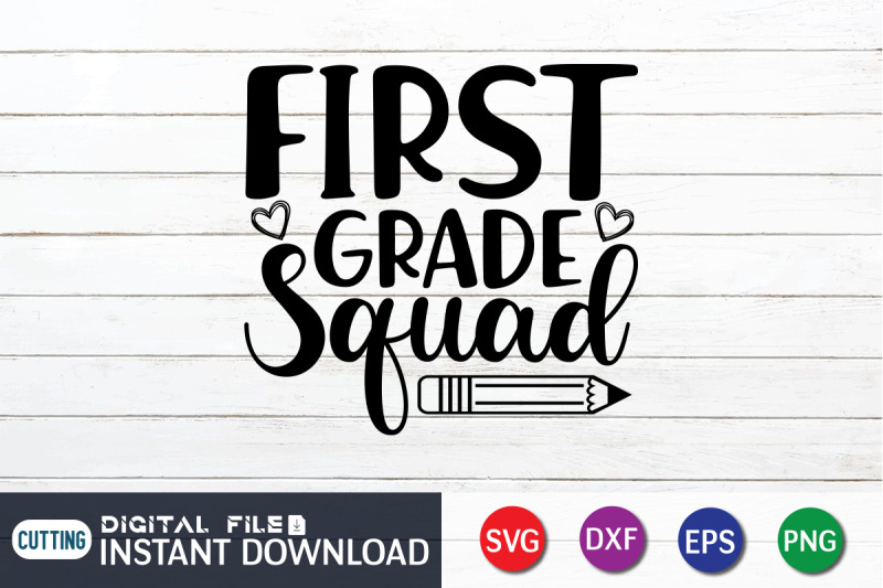 first-grade-squad-svg