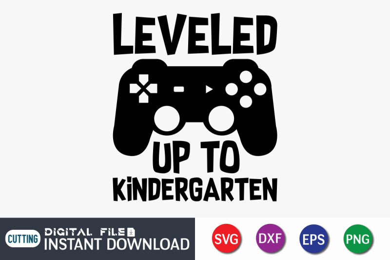 level-up-to-4th-kindergarten-svg