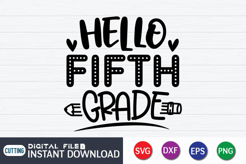 hello-fifth-grade-svg