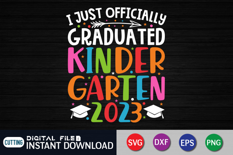 i-just-graduated-kindergarten-2023-svg