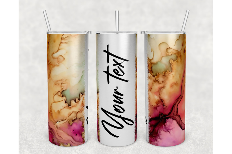 personalizable-alcohol-inks-tumbler-wraps-bundle-20-oz-skinny-tumbler