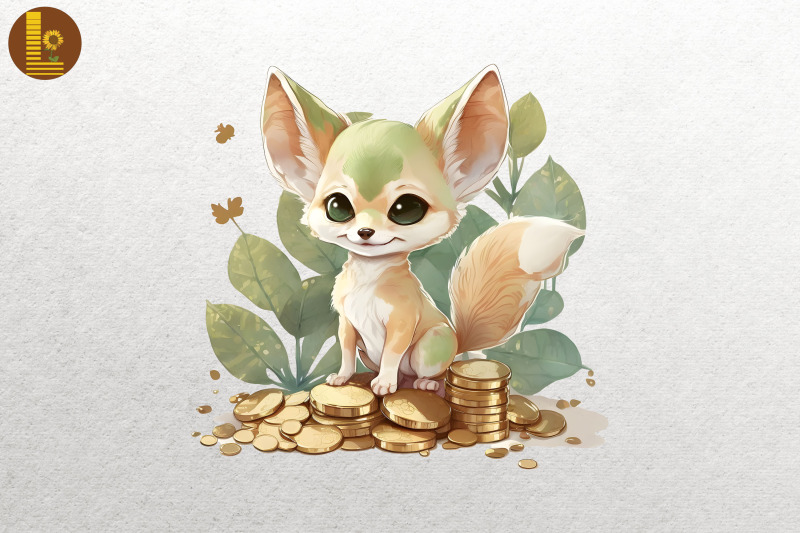 cute-fox-amp-coins-st-patrick-039-s-day