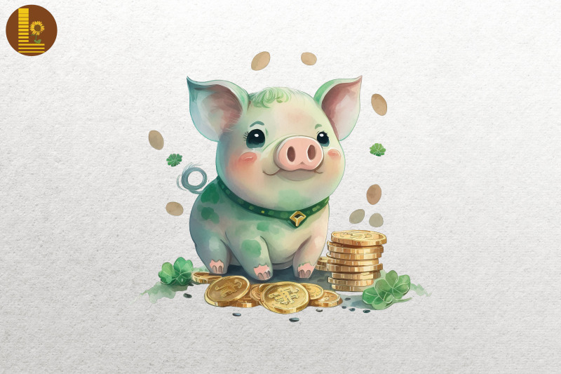 cute-pig-amp-coins-st-patrick-039-s-day-2