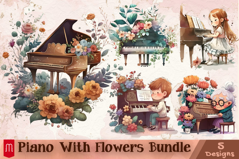 piano-with-flowers-designs-bundle