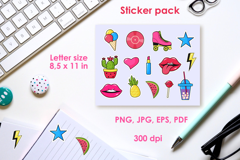 retro-pop-art-sticker-bundle