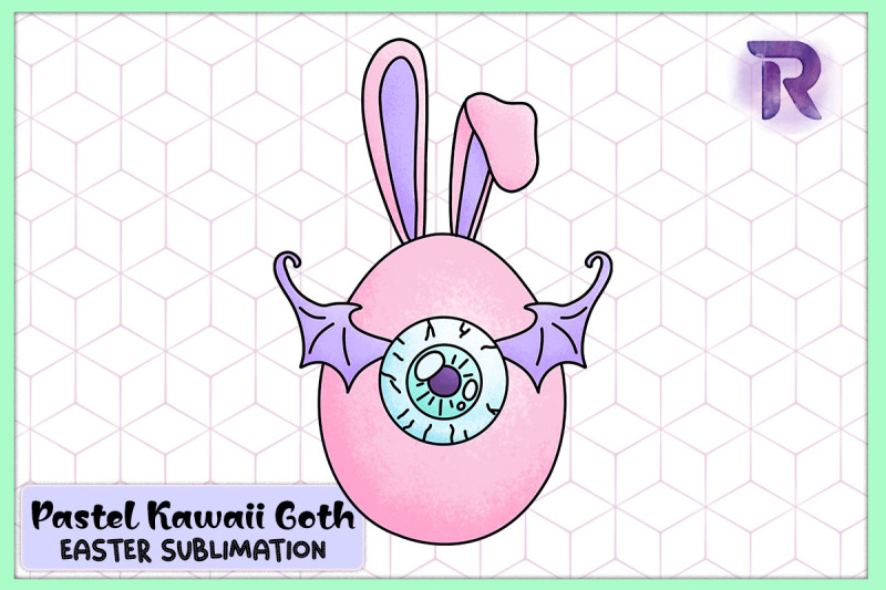 chibi-pastel-goth-bunny-easter