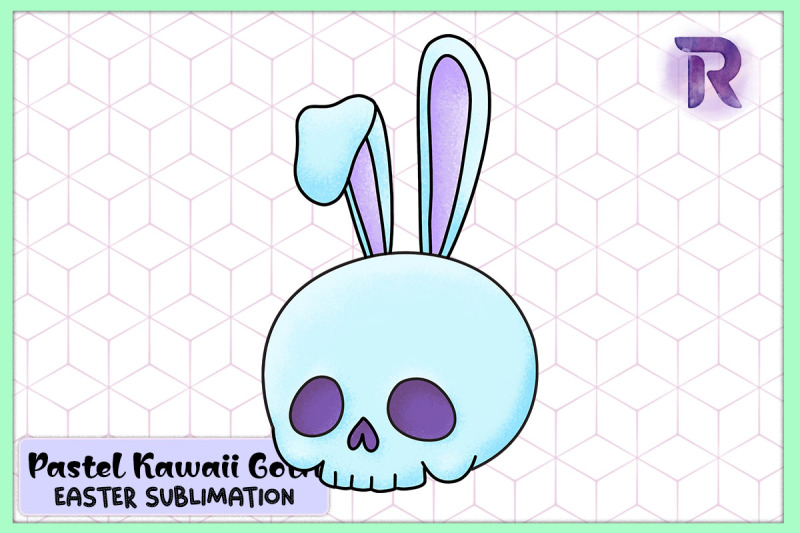 chibi-skeleton-bunny-goth-pastel-easter