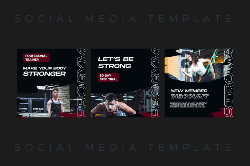 progym-sport-instagram-post-template